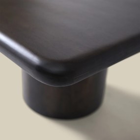Vierkante Salontafel Met Ronde Hoeken 50x50 - 50 X 50cm.