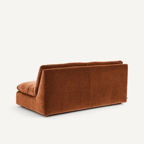 3-zits modulaire zetel in fluweel, GIULIANO