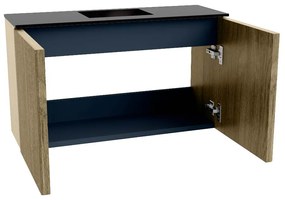 Mondiaz Joya 70cm toiletmeubel dusk met wastafel faye midden 1 kraangat urban