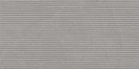 Jabo Overland Greige Groove vloertegel 60x120cm gerectificeerd