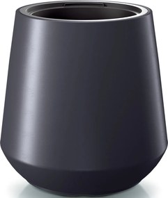 Prosperplast Heos Bloempot - Antraciet -Ø 44 cm - Met Binnenpot