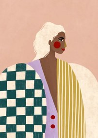 Ilustratie Funky Blouse, Bea Muller