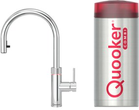 Quooker Flex met COMBI boiler 3-in-1 kokendwaterkraan chroom