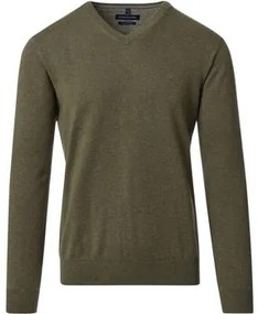 Sweater Groen Casa Moda  Pullover Olijfgroen