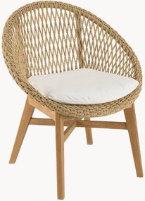 Tuin eetstoelen Valeria van teakhout, 2 stuks
