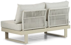 Hoek loungeset 6 personen Aluminium Taupe  Lifestyle Garden Furniture Lorenzo