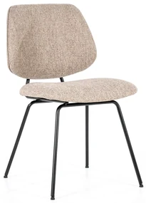 Eleonora Lynn Beige Eetkamerstoel Modern