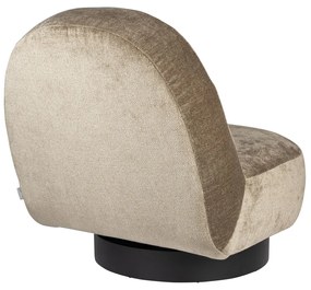 Zuiver Eden Moss Ronde Fauteuil Draaibaar Moss Groen