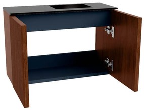 Mondiaz Joya 60cm toiletmeubel ruby met wastafel faye rechts 1 kraangat urban