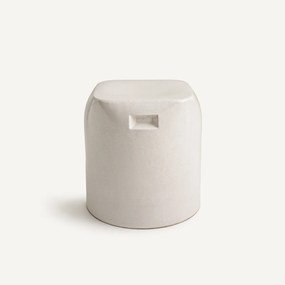 Bijzettafel in keramiek met glazuur, Oria