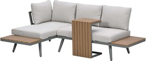 Garden Impressions Tibo loungeset 3-delig - stone green