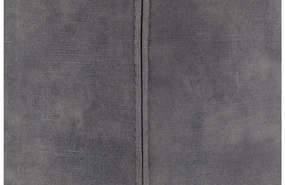 Goossens Eetkamerstoel Hera grijs velvet stof met armleuning, modern design