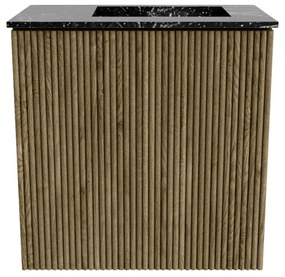 Mondiaz Joya DLux 40cm toiletmeubel dusk met wastafel faye rechts zonder kraangat lava