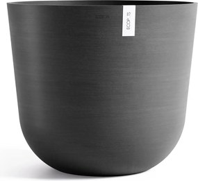 Ecopots bloempot Oslo 75 - Rond - Dark Grey -Ø75 x H65 cm