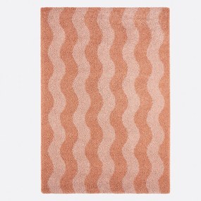 Rechthoekig vloerkleed, golfpatroon, NAMI