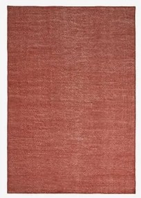 Rechthoekig Wollen Vloerkleed Jultriz Rood – Klei & 300 X 400 Cm - Sklum