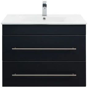 Saniclear Francisco Badkamermeubel 75 zwart