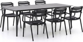 Diningset Forza | 6 personen aluminium | Tuinset stapelbaar | 7-delig | Kees Smit Tuinmeubelen