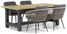 Tuinset 4 personen 200 cm Rope Taupe Lifestyle Garden Furniture Western/San