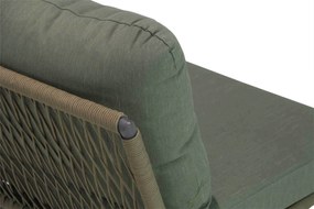 Coco Alanya Middenmodule Forest Green Rope Groen