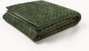 Gewatteerde fluwelen bedsprei Riko