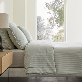 Dekbedovertrek in gewassen perkal, VALLI