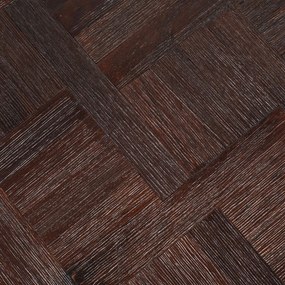 Bankje Donker Teak Hout Mozaiek