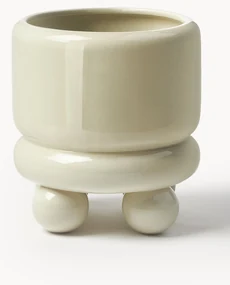 Kleine plantenpot Bryn, H 18 cm