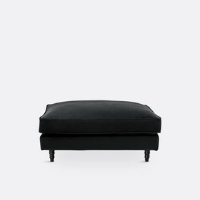 Poef in fluweel polyester/katoen, Lipstick