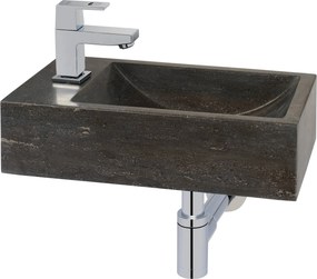 Saqu Nature Collection natuurstenen fontein links 40x22x10cm