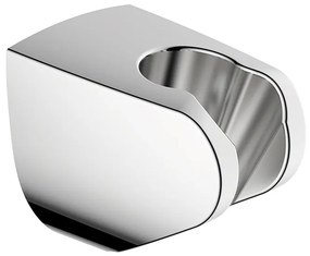 Mueller Round kunststof handdouchehouder wand chroom