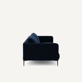 3- of 4-zits fluwelen bank, OSCAR, ontwerp Emmanuel Gallina