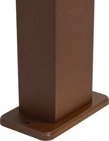 Smart staande buitenlamp roestbruin 30 cm IP44 incl. Wifi GU10 - Baleno