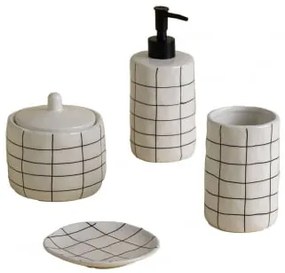 Yolven Gres Badkamer Set Zwart - Sklum