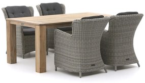 Intenso Milano/ROUGH-X 180cm dining tuinset 5-delig