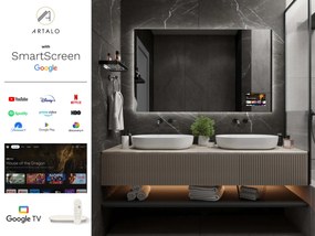 SMART spiegel met LED verlichting M24 + SmartScreen with Google TV