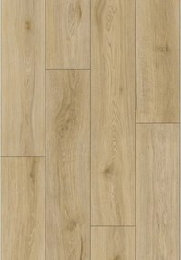 Mexen Charter Oak vinyl vloerdelen 1227 x 187 mm LVT Dryback 2,5 mm, PVC onderlaag, 4 V-groef, Eik - F1322-1227-187-255-4V1-01