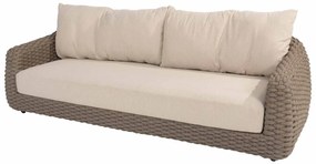 4 Seasons Outdoor Maxime 3-zits loungebank terre  Loungebank    bruin weerbestendig