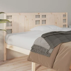 vidaXL Hoofdbord 206x4x100 cm massief grenenhout