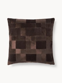 Patchwork fluwelen kussenhoes Bastien