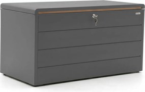 Tuin opbergbox Kees Smit  | Waterdicht | Kussenbox | Staal | Grijs - Antraciet | Kees Smit Tuinmeubelen