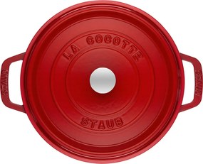 Staub La Cocotte Cocotte 26 cm / 5,25 l, Rond, Kersenrood - La Cocotte - Staub