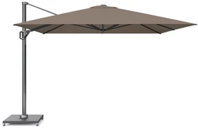 Platinum Challenger zweefparasol 3.5x3.5m T1 premium (excl. voet) havana