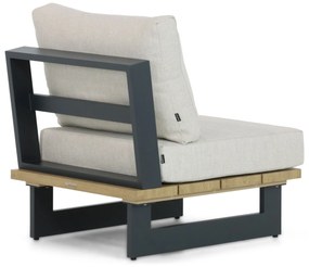 Hoek loungeset 6 personen Aluminium Grijs  Lifestyle Garden Furniture Azzurro
