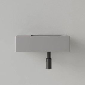 Sanigoods Luko fontein 40x22cm links zonder kraangat leigrijs