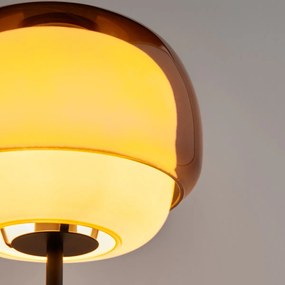 Tafellamp van gekleurd glas, KINOKO