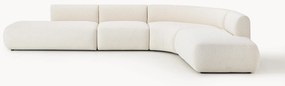 XL modulaire hoekbank Sofia van bouclé