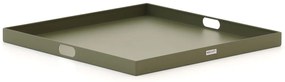 Dienblad voor buiten en binnen | Manifesto | Aluminium | Groen | 70x70cm | Kees Smit Tuinmeubelen