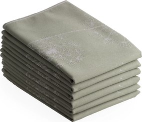 Theedoek dandelion – 6 stuks – 50×70 – groen