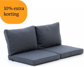 + 10% kassakorting | Loungekussen Tuin | Blauw/Grijs-Antraciet | Outdoor Textiel | Madison | 60x40cm | Kees Smit Tuinmeubelen